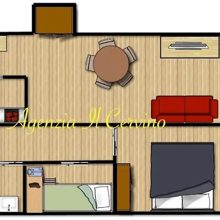 Apartament Bilocale B215 Con Nicchia